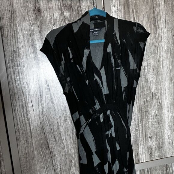 French Connection Maxi Dress V Neckline Size 10 - Picture 2 of 8